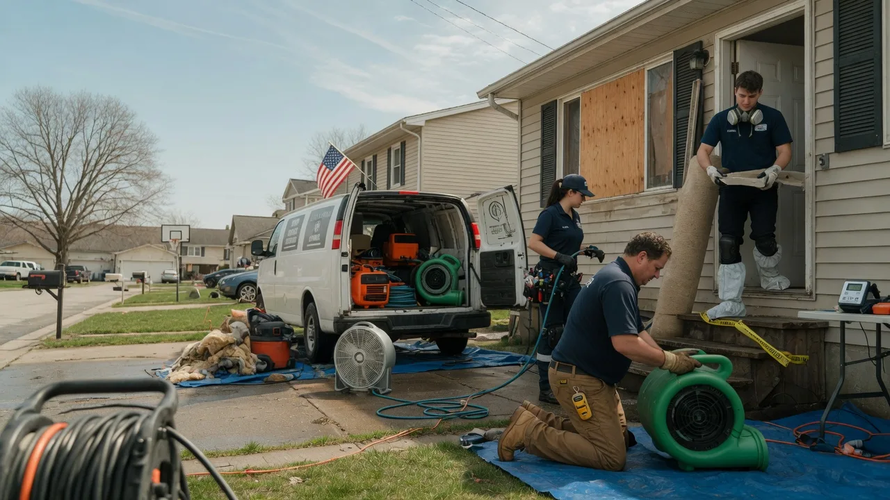 Water Damage Restoration in Mesa, WA near me